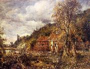 John Constable Arundel Mill and Castle painting